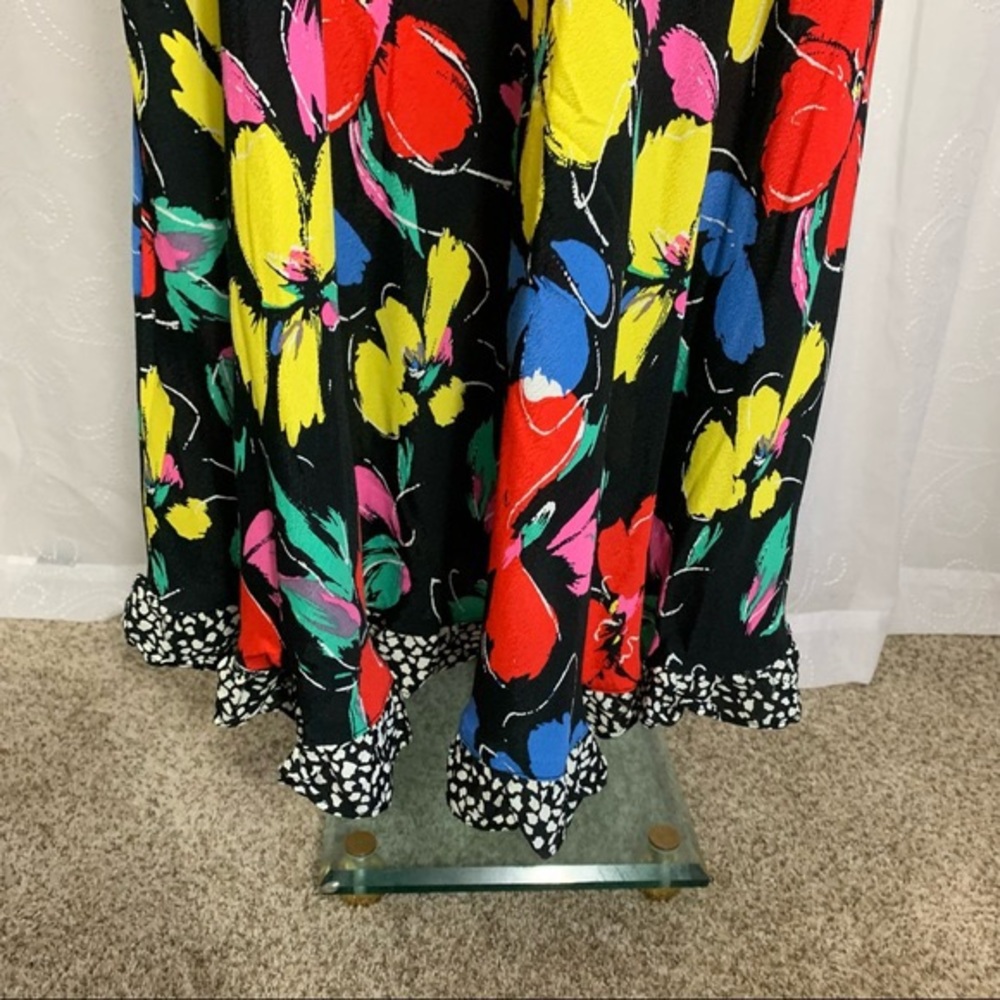 RIXO X Target black floral maxi dress - Picture 6 of 9